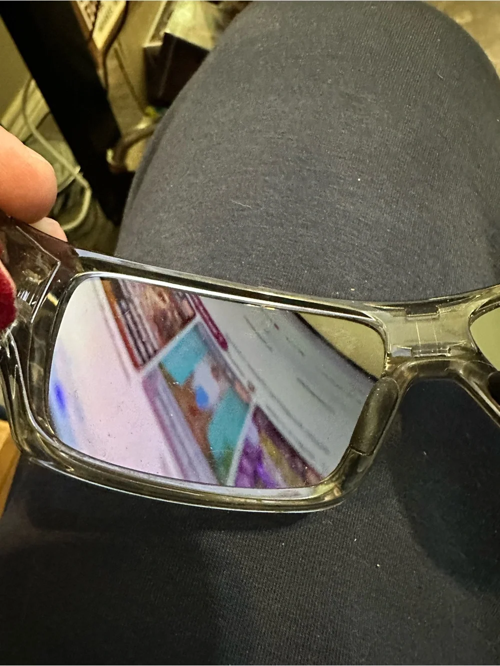 Oakley Flak 2.0 XL Sunglasses with Red Mirror Turbine